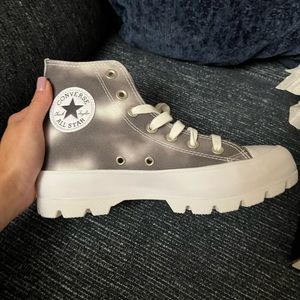 Hightop platform converse
